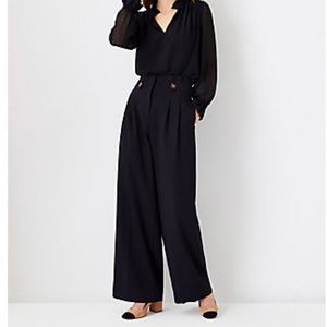 Ann Taylor The Wide Leg Paperbag Pant NWT